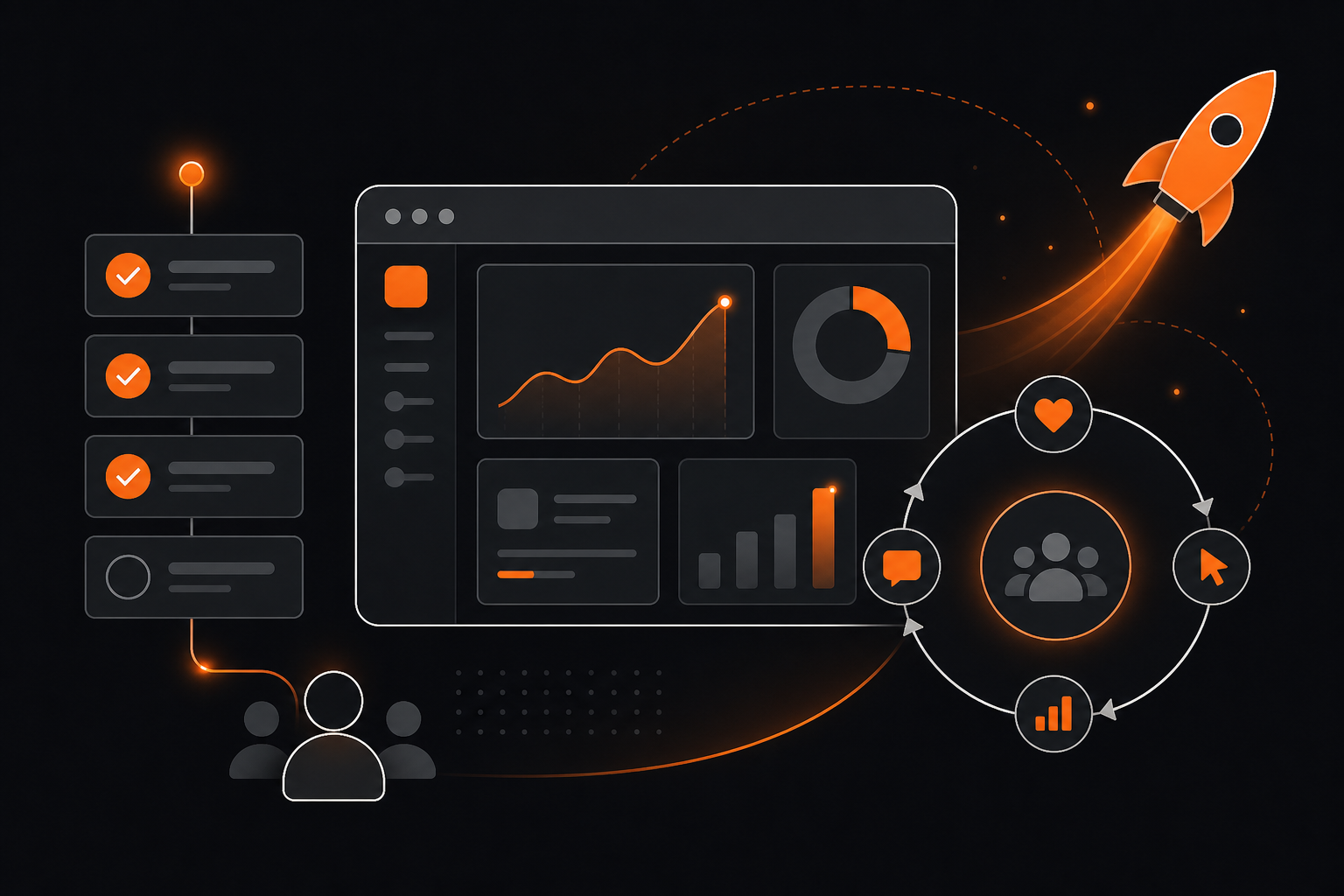 SaaS marketing funnel
